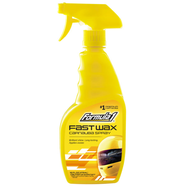 McKee's 37 Fast Wax - Spray Wax & Gloss Enhancer With Carnauba & Polymers For Quick Car Detailing