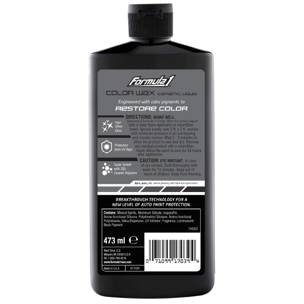 Ceramic Color Wax Liquid - Black